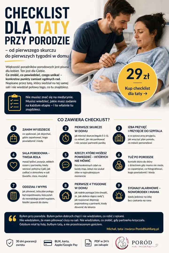 Checklist dla taty — okładka PDF