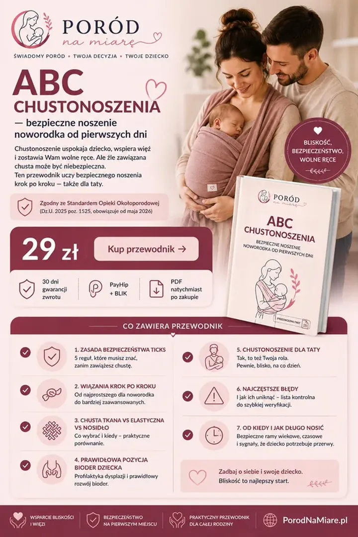 ABC chustonoszenia — okładka PDF