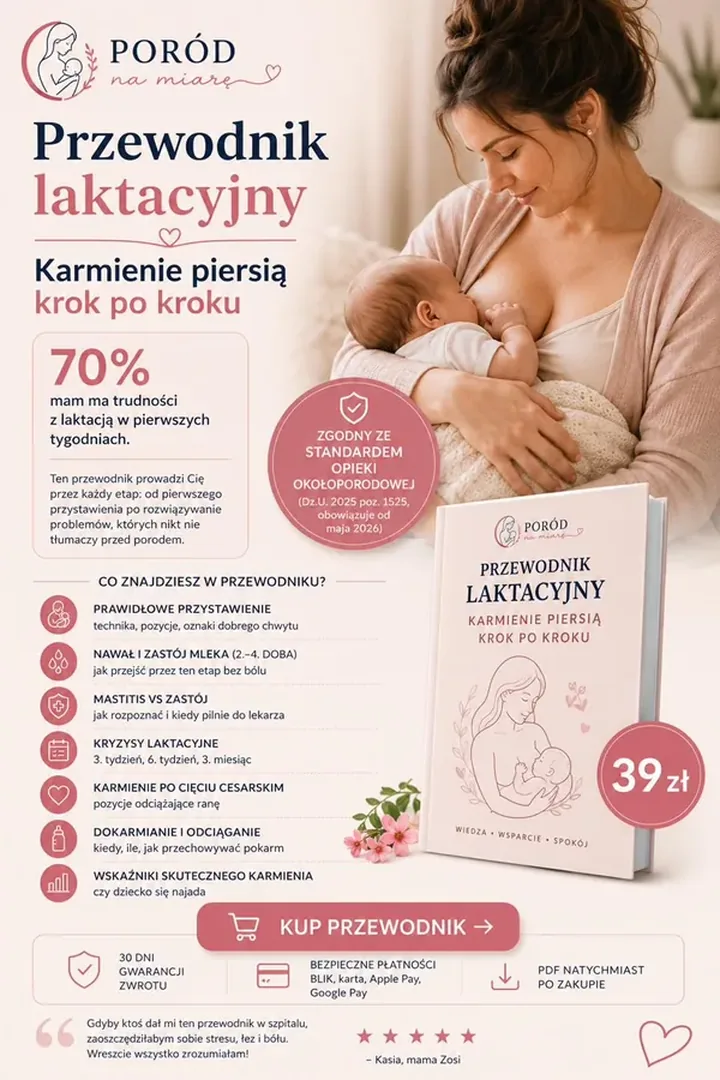 Przewodnik laktacyjny — okładka PDF