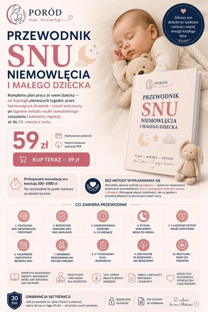 Sen niemowlęcia — okładka PDF